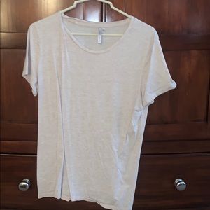 Gold stitch banana republic tshirt